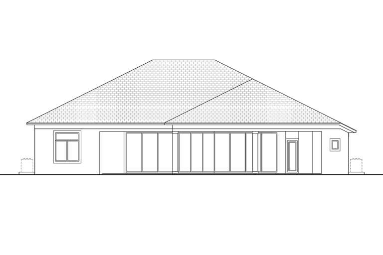 Contemporary House Plan #5565-00093 Elevation Photo
