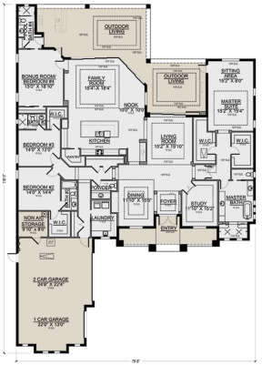 Main Floor for House Plan #5565-00093