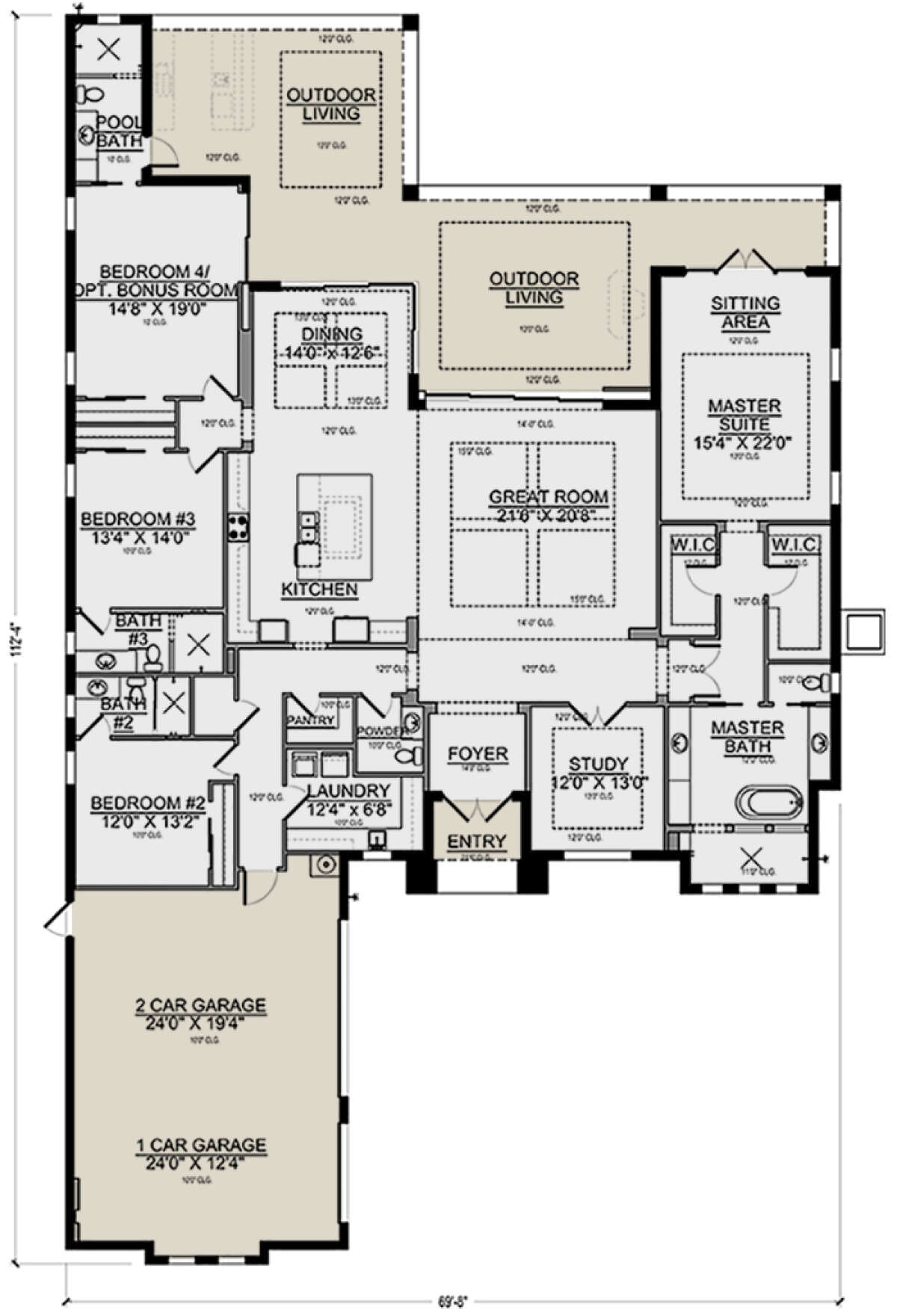 Main Floor for House Plan #5565-00094