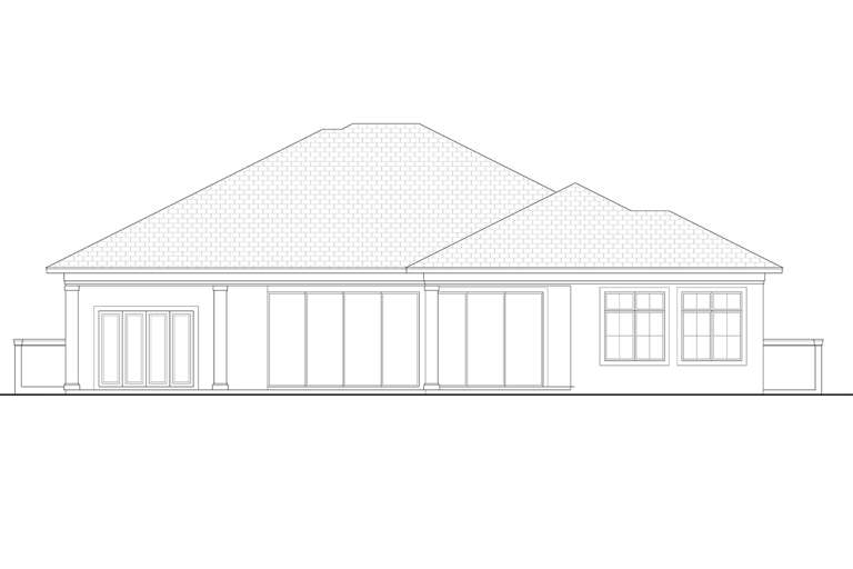 Contemporary House Plan #5565-00095 Elevation Photo