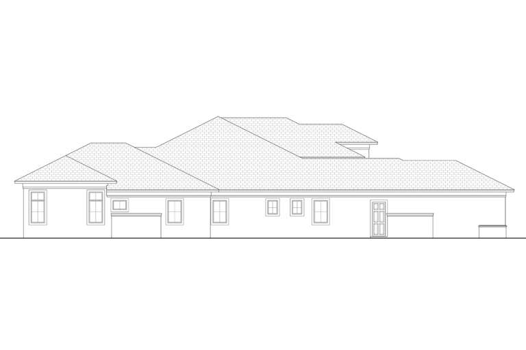 Contemporary House Plan #5565-00095 Elevation Photo