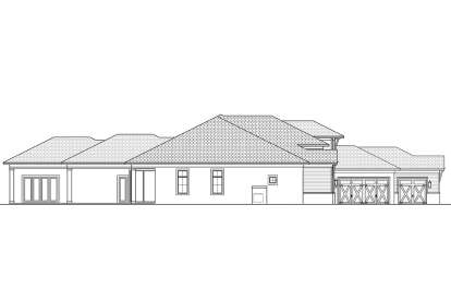 Coastal House Plan #5565-00096 Elevation Photo