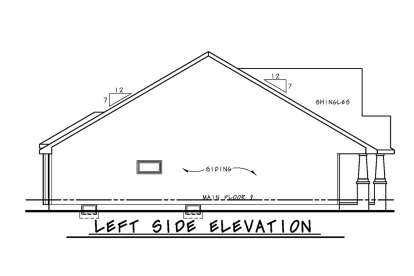Craftsman House Plan #402-01708 Elevation Photo