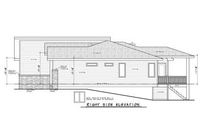 Contemporary House Plan #402-01709 Elevation Photo