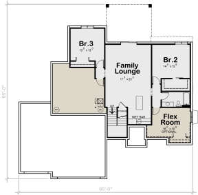 Basement for House Plan #402-01709