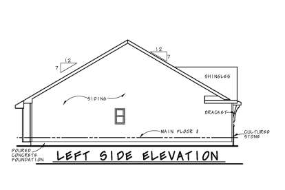 Modern Farmhouse House Plan #402-01710 Elevation Photo