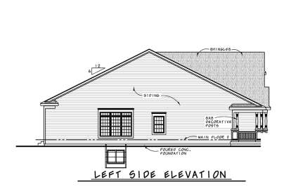 Craftsman House Plan #402-01711 Elevation Photo