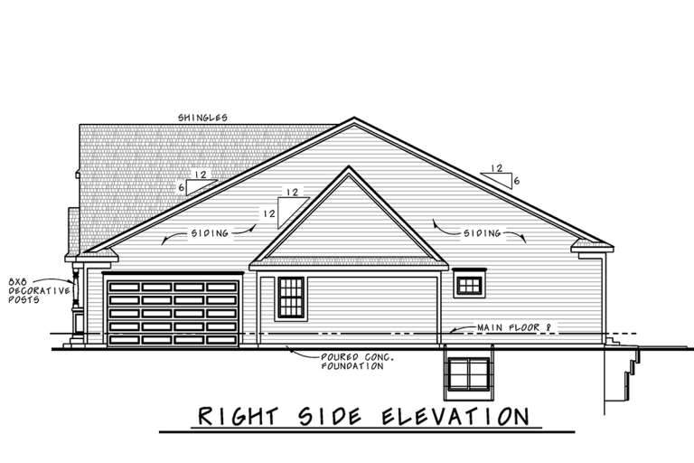 Craftsman House Plan #402-01711 Elevation Photo