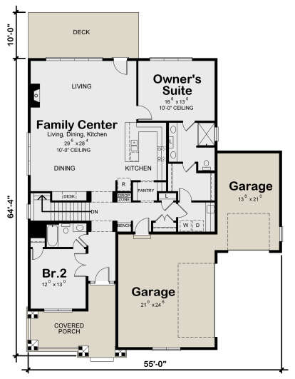 House Plan House Plan #25939 Drawing 1