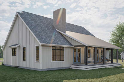 Modern Farmhouse House Plan #963-00596 Elevation Photo