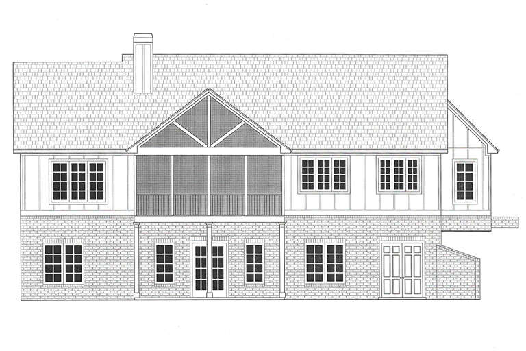 Modern Farmhouse House Plan #286-00118 Elevation Photo