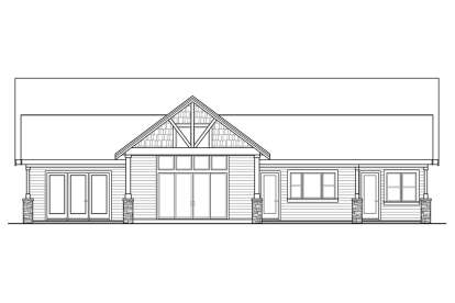 Craftsman House Plan #035-00937 Elevation Photo