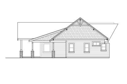 Craftsman House Plan #035-00937 Elevation Photo