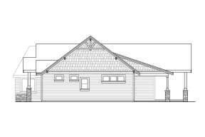 Craftsman House Plan #035-00937 Elevation Photo