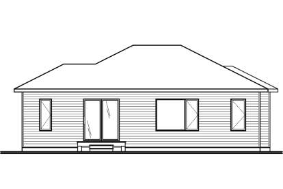 Contemporary House Plan #034-01294 Elevation Photo