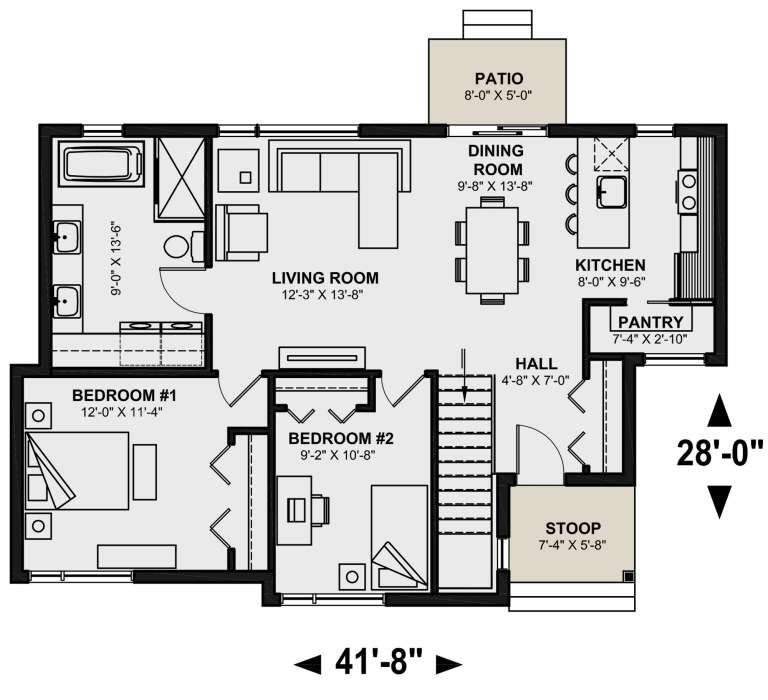 House Plan House Plan #25948 Drawing 1