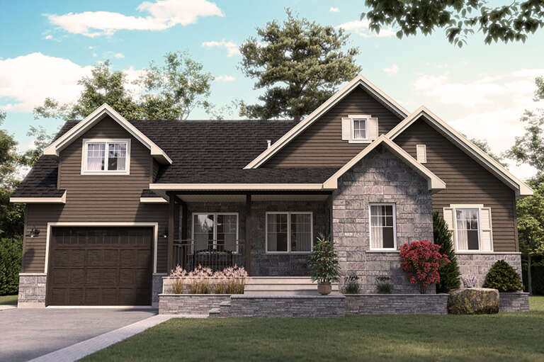 House Plan House Plan #25955 Front Elevation