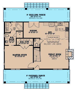 Main Floor for House Plan #8318-00213