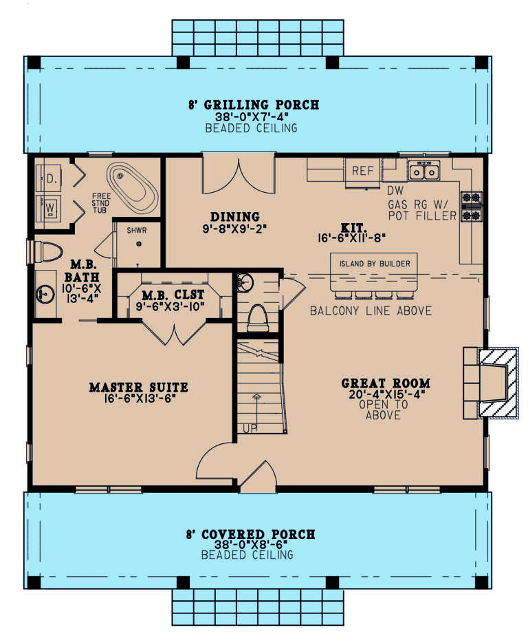 House Plan House Plan #25956 Drawing 1