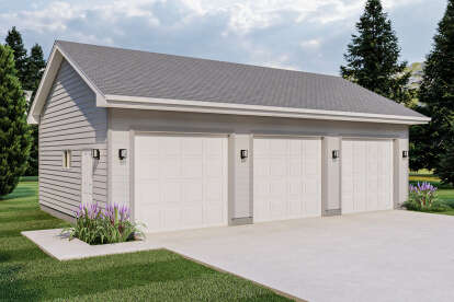 Traditional House Plan #963-00600 Elevation Photo