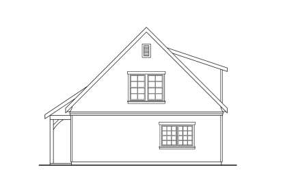 Craftsman House Plan #035-00938 Elevation Photo