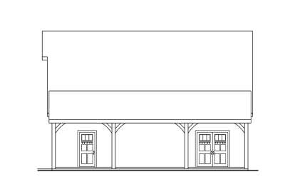 Craftsman House Plan #035-00938 Elevation Photo