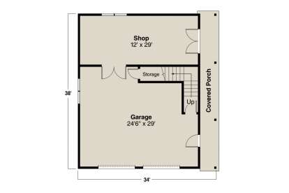 House Plan House Plan #25961 Drawing 1