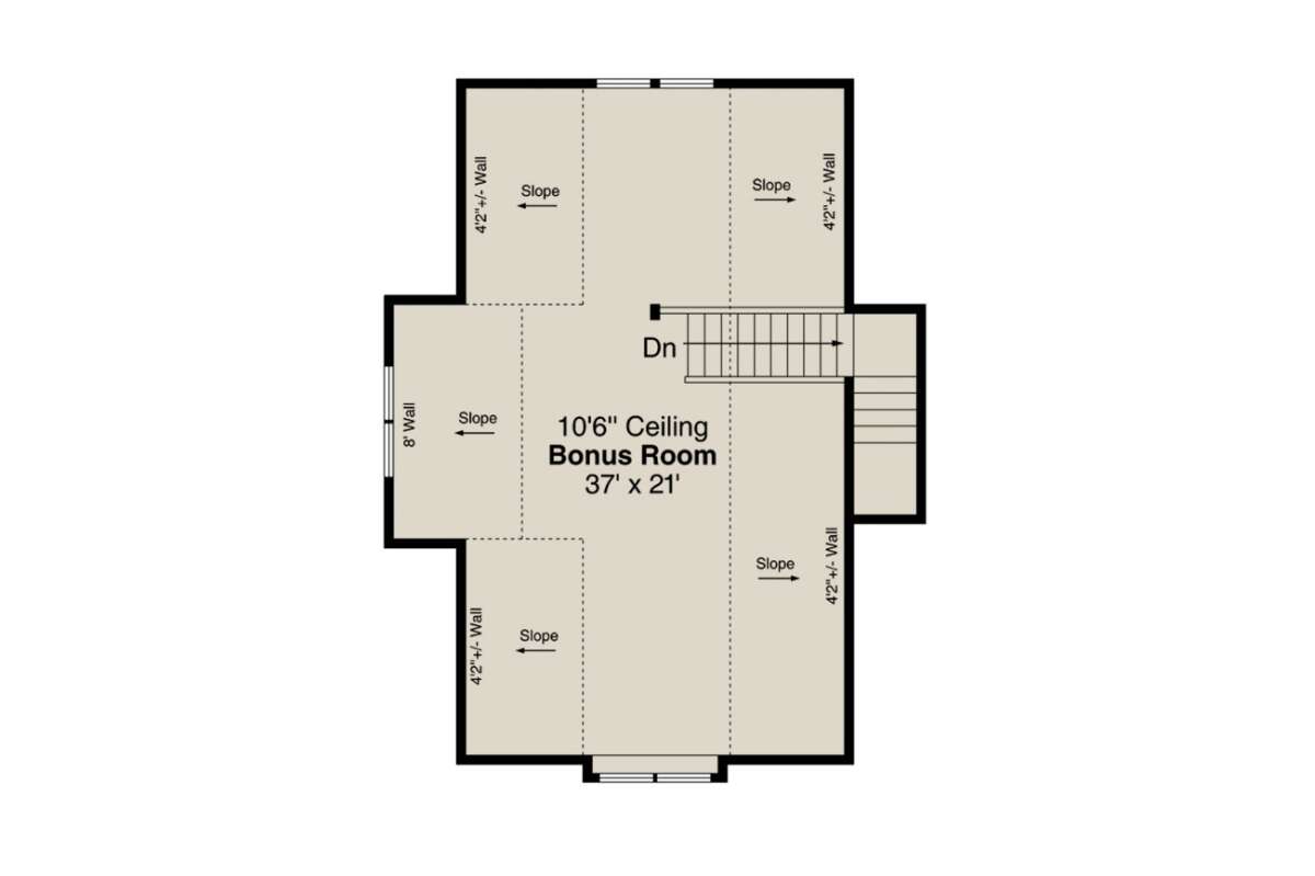 Bonus Room for House Plan #035-00938