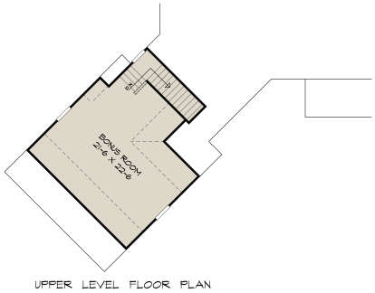 Bonus Room for House Plan #6082-00191