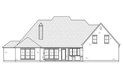 French Country House Plan #4534-00065 Elevation Photo