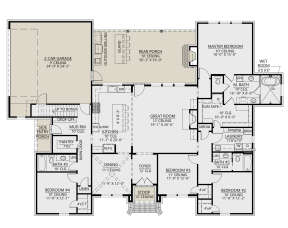 Main Floor for House Plan #4534-00065