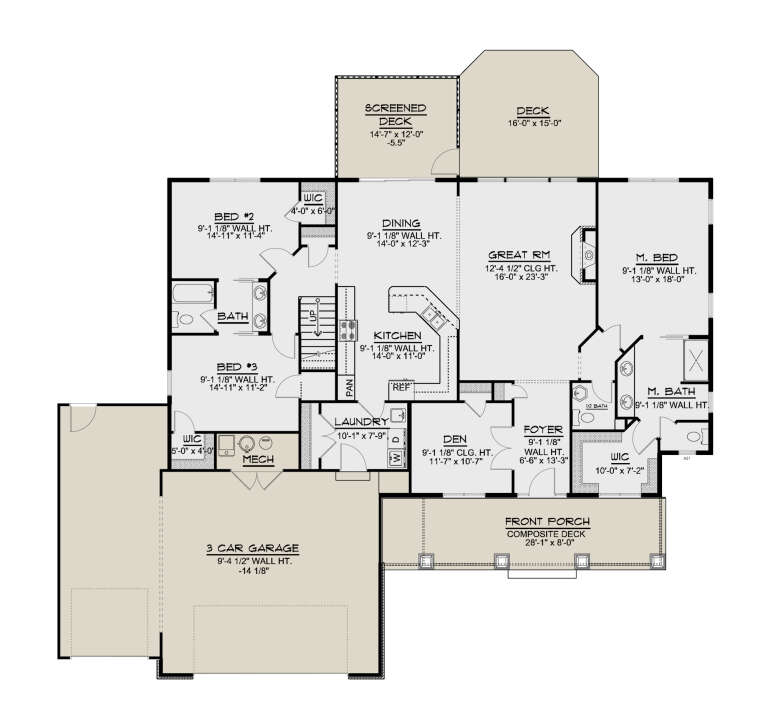 House Plan House Plan #25971 Drawing 1