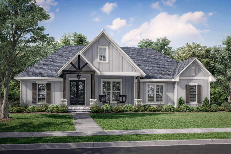 House Plan House Plan #25976 Front Elevation