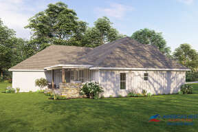 Modern Farmhouse House Plan #041-00257 Elevation Photo