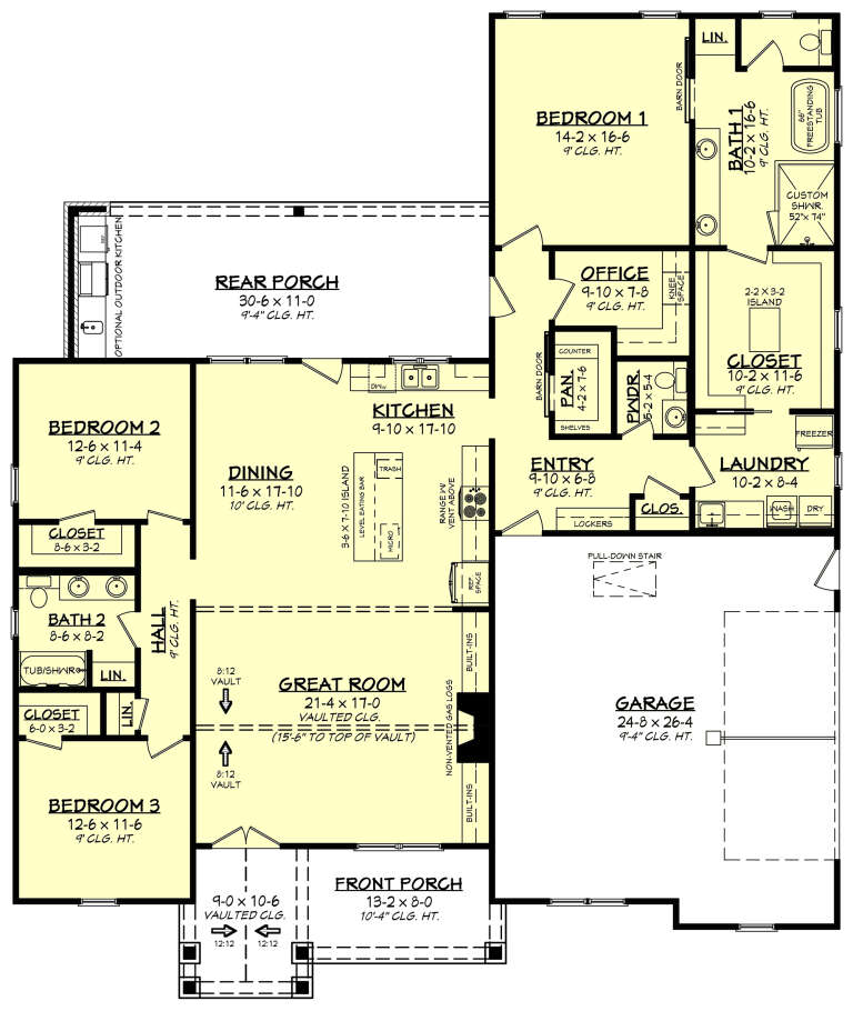 House Plan House Plan #25976 Drawing 1
