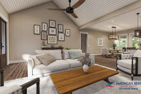 Modern Farmhouse House Plan #041-00257 Additional Photo
