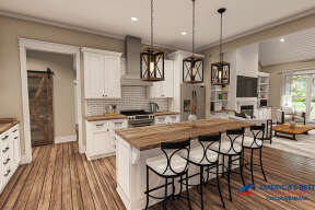 Modern Farmhouse House Plan #041-00257 Additional Photo