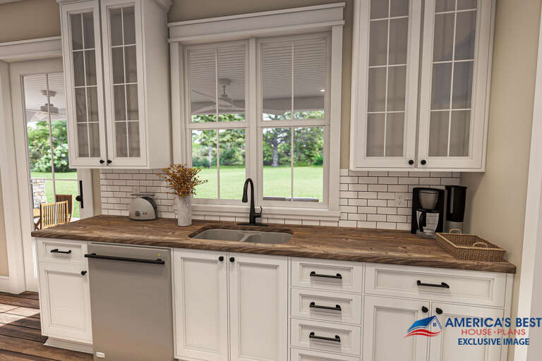 Modern Farmhouse House Plan #041-00257 Additional Photo