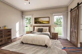 Modern Farmhouse House Plan #041-00257 Additional Photo
