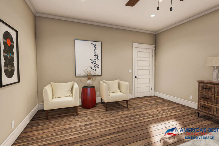 Modern Farmhouse House Plan #041-00257 Additional Photo