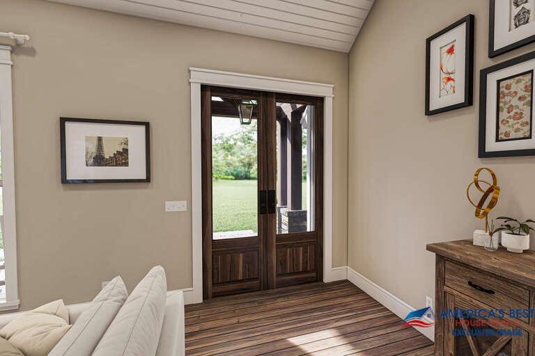 Modern Farmhouse House Plan #041-00257 Additional Photo