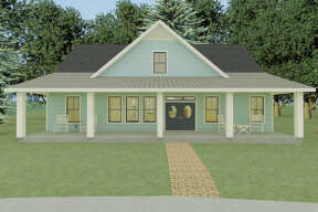 Country House Plan #3558-00002 Elevation Photo