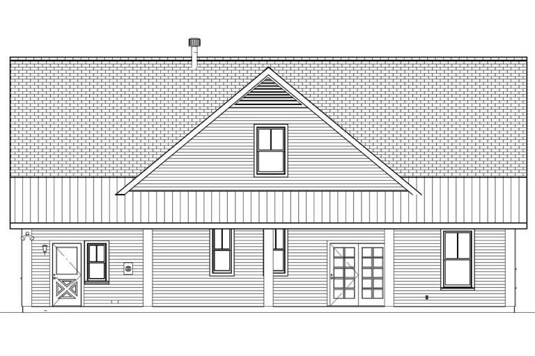 Country House Plan #3558-00002 Elevation Photo