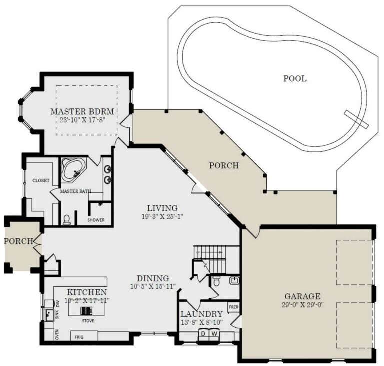 House Plan House Plan #25978 Drawing 1