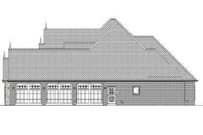 European House Plan #3558-00004 Elevation Photo