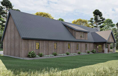 Barn House Plan #963-00602 Elevation Photo