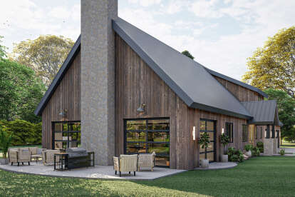 Barn House Plan #963-00602 Elevation Photo