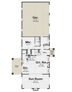 Main Floor for House Plan #963-00602