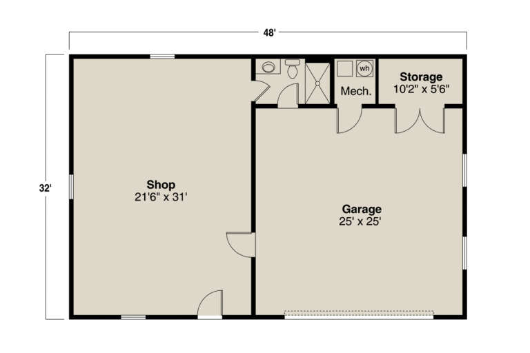 House Plan House Plan #25982 Drawing 1