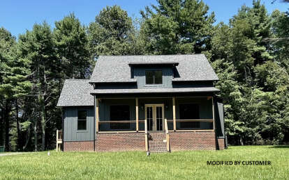Modern Farmhouse House Plan #041-00258 Build Photo